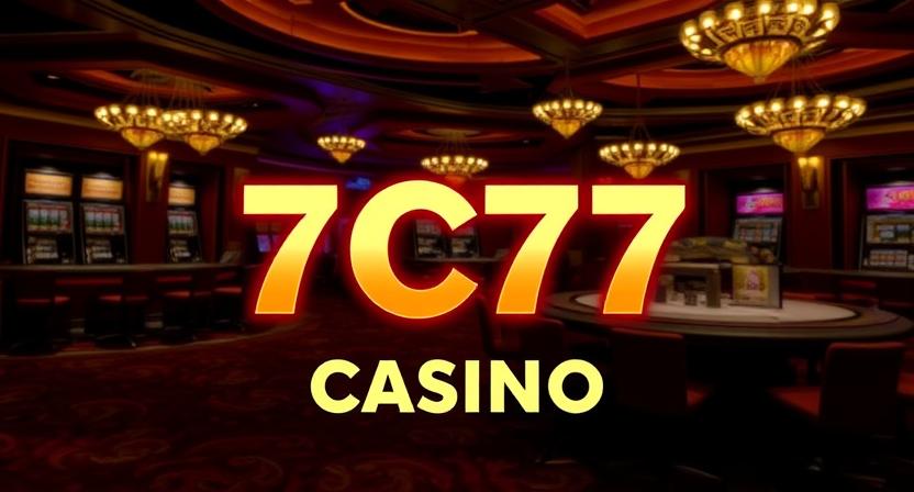 Live dealers and slot thrills at 7C77 casino